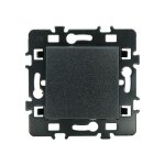 Interrupteur va et vient 10ax - esprit anthracite - sans griffes