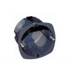 Eurohm xl ultra 100 boites encastrement simple multimatriaux tanche  l&039, air d67 p40mm + scie cloche ...