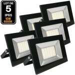 5 projecteurs led 10w ipad 6500k haute luminosité 5 projecteurs led 10w ipad 6500k haute luminosité