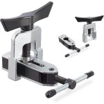 Evaseur universel, tuyaux de 4, 7  16 mm (3 / 16 - 5 / 8) conduits de cuivre et d'aluminium argent ...