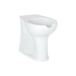 Evenes  - wc elida en ceramique, blanc avec ouverture, rehausse lxhxp:375x470x570mm