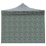 Evergreen - couverture latrale militaire tanche 3x2m de remplacement pour tonnelle pliable 3x3m