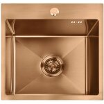 �vier en acier rea leo brush copper 40