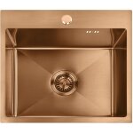 �vier en acier rea leo brush copper 50