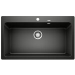 Blanco - evier naya xl 9 silgranit - black