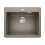 Blanco - pleon 6 - �vier en silgranite, 62x51 cm, tartufo 521686