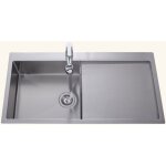 Helika - evier inox luny 1 grand bac 1 égouttoir droite Helika - evier inox luny 1 grand bac 1 égouttoir droite