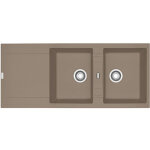 vier maris fraganit mrg 621 - oyster (sous - meuble 90 cm) 1160 x 500 mm - rversible - franke