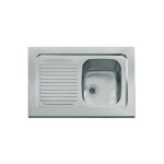 Franke - evier monocuve inox spx avec égouttoir 900x600cm à poser man 711 - 900 082508 Franke - evier monocuve inox spx avec égouttoir 900x600cm à poser man 711 - 900 082508