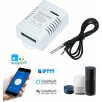 Ewelink th - 16 smart wifi switch 16a / 3500w surveillance de la temp�rature kit domotique sans fil avec ...
