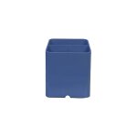 Clean'safe pot  crayons bleu - rangement bureau - exacompta