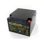 Batterie plomb exalium 12v 24ah exa24 - 12fr Batterie plomb exalium 12v 24ah exa24 - 12fr