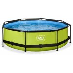 Exit toys - piscine exit lime 300x76cm avec pompe filtrante - vert