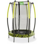 Exit toys - trampoline exit tiggy junior avec filet de sécurité ø140cm - noir / vert Exit toys - trampoline exit tiggy junior avec filet de sécurité ø140cm - noir / vert