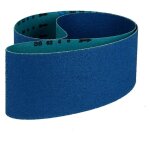 Bandes abrasives zirconium 100x1220 mm grain 80 - lot de 1 Bandes abrasives zirconium 100x1220 mm grain 80 - lot de 1
