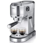 Severin newspresa ka 5997 machine  caf noir et chrome