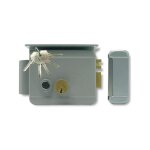 Serrure �lectrique r�versible extel we 5001 / 2 bis - 5 cl�s incluses - gris