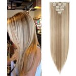 Extension de cheveu et perruque accessoire - clip cheveux naturel in hair extensions t�te pleine 8 bandes ...