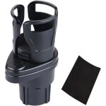 Extension de porte - gobelet de voiture, porte - gobelets multifonctionnel 2 en 1, support double pour ...