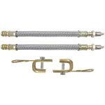 Extension valve de pneu, pneu valve rallonge pour pneu de camion, bus et remorque, 18cm, lot de 2, accessoires ...