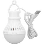 Extrieur portable suspendu led camping tente ampoule 5w usb rechargeable ampoule de secours quipement ...