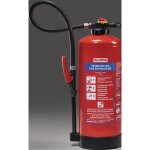 Extincteur  eau wkl 6 pro 6 l chargeur classe d'incendie a 21 a avec support mural