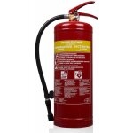 Extincteur smartwares 10. 015. 05 - 6 litres - mousse - support de suspension inclus - classe de feu ...