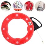 Extracteur de fil d'�lectricien aiguille de tirage de fil en fibre de verre - 30m debuns