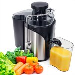 Extracteur de jus, centrifugeuse silencieuse pour légumes et fruits, presse - fruits Électrique en acier ... Extracteur de jus, centrifugeuse silencieuse pour légumes et fruits, presse - fruits Électrique en acier ...