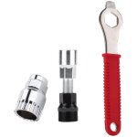 Extracteur de manivelle de pdalier de vlo, outil rparation de vlo dmonte pdalier vtt, avec cl, ...