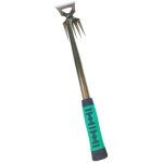 Extracteur de mauvaises herbes manuel � 5 dents en acier au carbone ? outil d�sherbeur de jardin, arrache ...