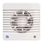 Extracteur m�canique temporis� avec d�tecteur d'humidit� - diam�tre 100 mm - renson