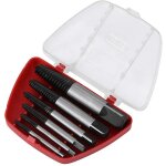 Extracteur de vis, extracteurs de vis coffret de 5pcs endommag�es vis d'extraction de boulons en acier ...