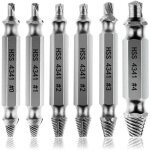 Extracteurs de vis endommag�s [6 pi�ces], extracteur de vis, extracteur de boulon cass� en acier hss ...