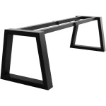Metalopro - extreme pieds de table en métal noir forme trapèze ? design industriel robuste pour salon ... Metalopro - extreme pieds de table en métal noir forme trapèze ? design industriel robuste pour salon ...