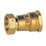 Raccord pe eau laiton crou prisonnier 32 26x34