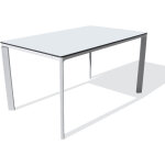Ezpeleta - meet - table de jardin 6 places en aluminium laqué et peinture epoxy Ezpeleta - meet - table de jardin 6 places en aluminium laqué et peinture epoxy