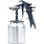 F - 75g hvlp pistolet pulv�risateur de peinture par gravit�, avec tasse en aluminium d'une capacit� de ...