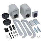 Kit domotique pour portail battant articul 2 vantaux max 2m faac 104575 energy