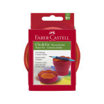 Faber castell - fc - 181517 gobelet � eau clic & passez au rose / orange