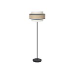 Cornaline 1xe27 beige / bleu 166x40x40cm pied de salon