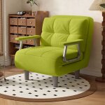 Fabulcozy chauffeuse canap� - lit fauteuil convertible 1 place - grand confort d�montable avec coussin, ...