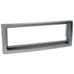 Facade autoradio fa168a compatible avec citroen c5 04 - 08 peugeot 407 04 - 10 1din - anthracite