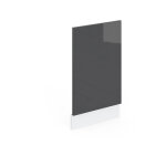 Vicco - faade r - line, anthracite haute brillance, 45 cm sans plan de travail
