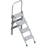 Marchepied aluminium pliant plio ? 2 à 4 marches - hauteur de plateau 0, 96m - longueur repliée 1, 63m ... Marchepied aluminium pliant plio ? 2 à 4 marches - hauteur de plateau 0, 96m - longueur repliée 1, 63m ...