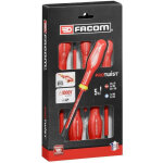 Facom jeu de 5 tournevis protwist isol�s 1000 v - at5ve. pb - fendue, pozidriv