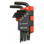Facom - l - keys output torx short set dans �tui pliable, 6 pcs.