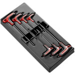 Facom ? module de 7 cl�s m�les en t 6 pans ? dimensions 3 � 10 mm ? rangement avec plateau thermoform� ...