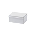 Boîte de dérivation rectangulaire avec couvercle avec vis 190x140x70mm avec parois lisses ip56 faeg - ... Boîte de dérivation rectangulaire avec couvercle avec vis 190x140x70mm avec parois lisses ip56 faeg - ...