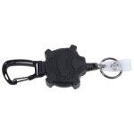 Fafeicy porte - badge � mousqueton robuste porte - cl�s r�tractable, porte - badge robuste, enrouleur ...